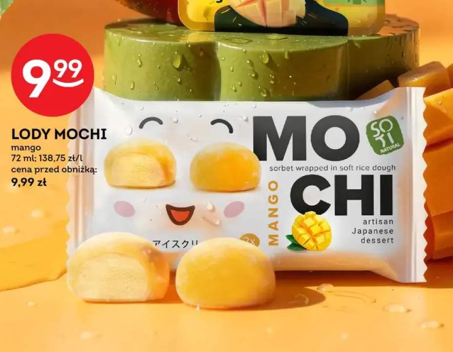 Lody Mochi mango Soti Natural