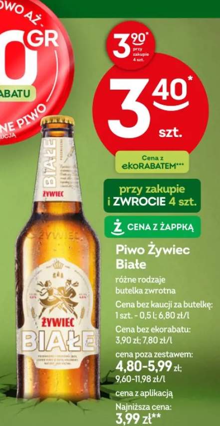 Piwo Żywiec Białe