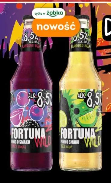 Piwo Fortuna Wild o smaku owoców ciemnych