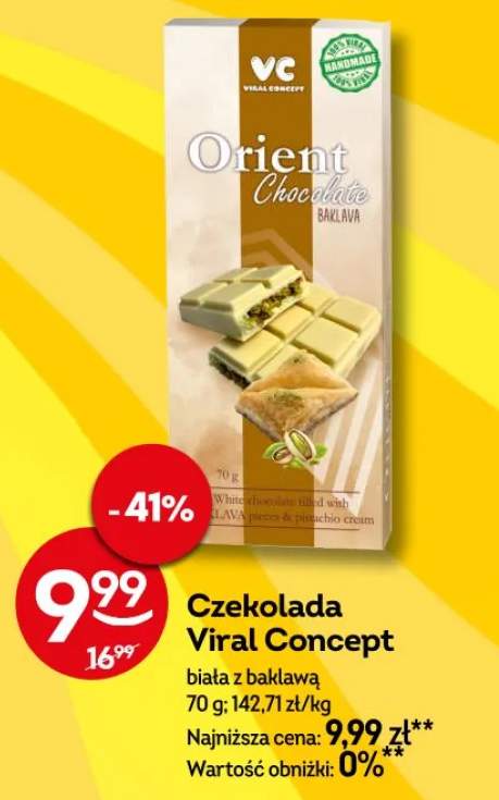 Czekolada biała z baklawą Viral Concept Orient