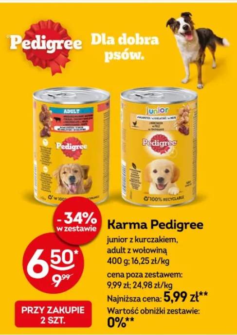 Karma Pedigree junior z kurczakiem