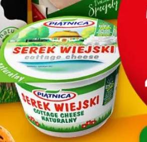 Serek Wiejski Piątnica cottage cheese naturalny