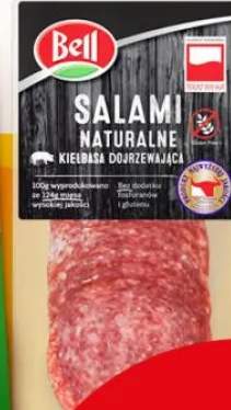 Salami naturalne Bell kiełbasa dojrzewająca