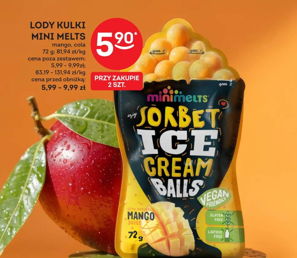 Lody kulki Mini Melts