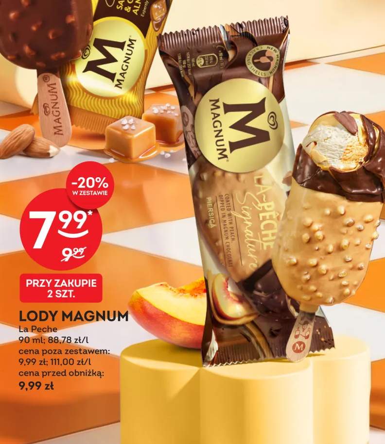 Lody Magnum La Peche