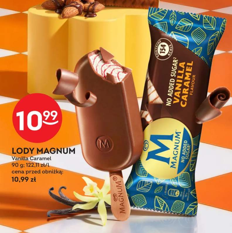 Lody Magnum Vanilla Caramel