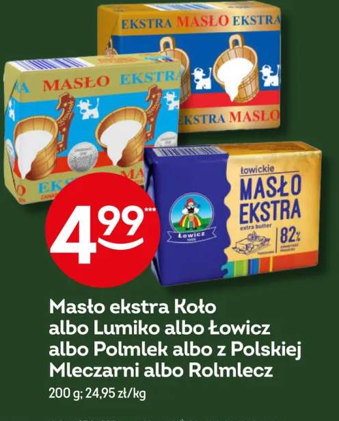 Masło ekstra Lumiko