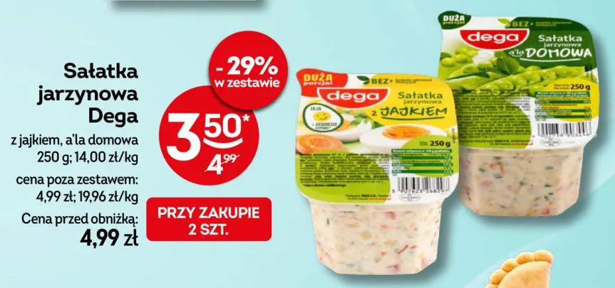 Sałatka jarzynowa a'la domowa Dega