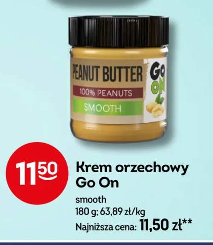 Krem orzechowy Go On smooth