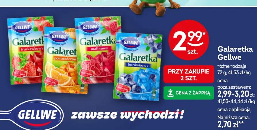 Galaretka Gellwe pomarańczowy