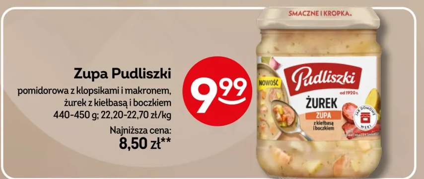 Zupa pomidorowa z klopsikami i makronem Pudliszki