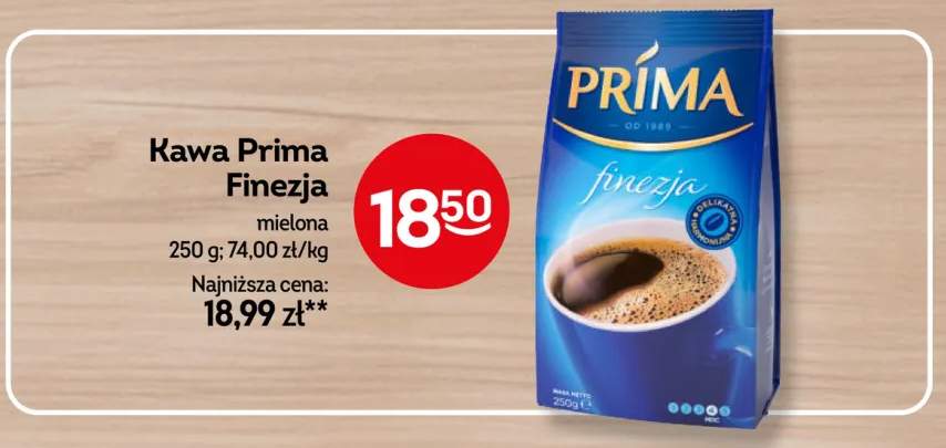 Kawa Prima Finezja mielona