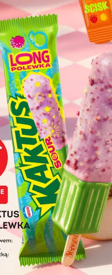 Lody Kaktus Long Polewka Sour