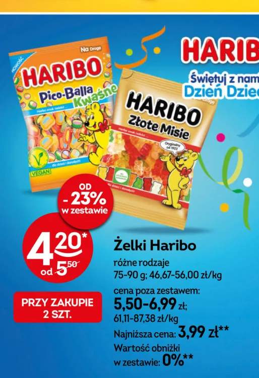 Żelki Haribo