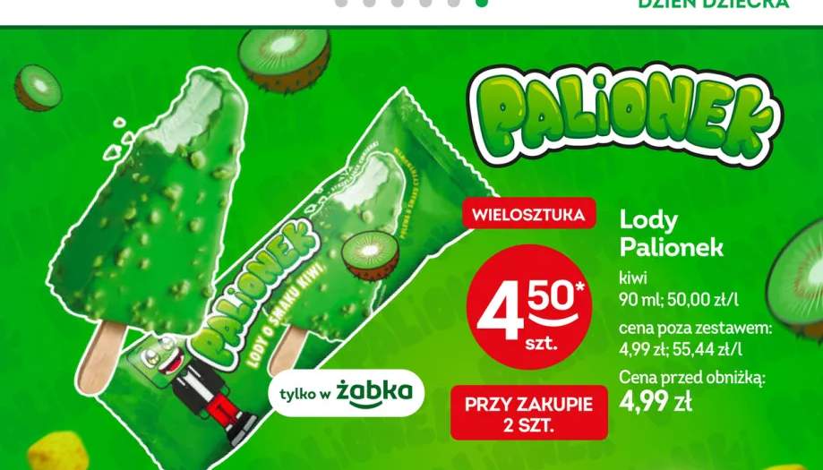 Lody Palionek kiwi
