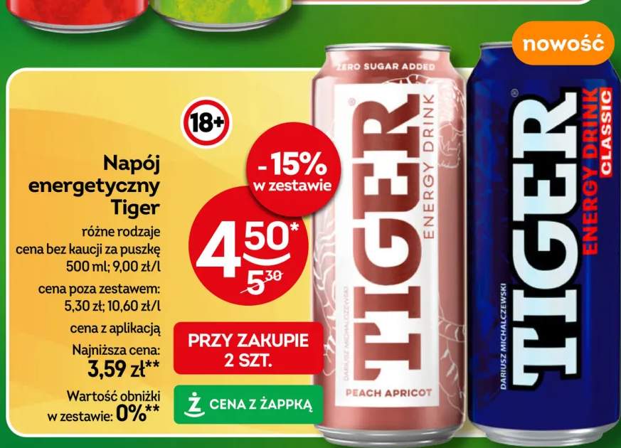 Napój energetyczny Tiger
