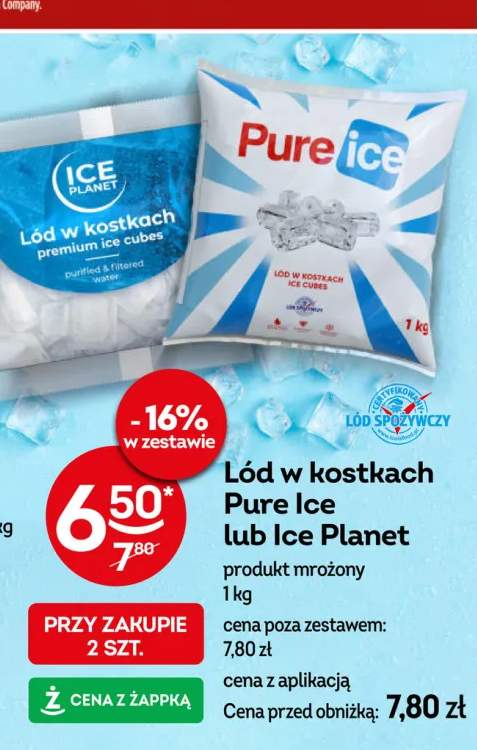 Lód w kostkach Pure Ice