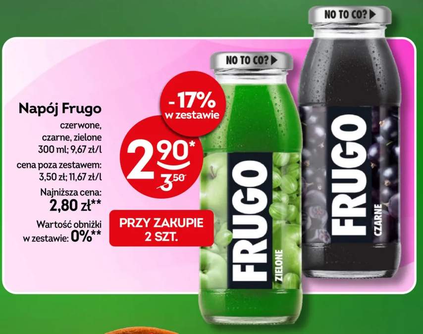 Napój Frugo czerwone