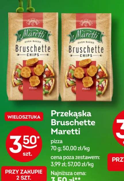 Przekąska Bruschette Maretti pizza