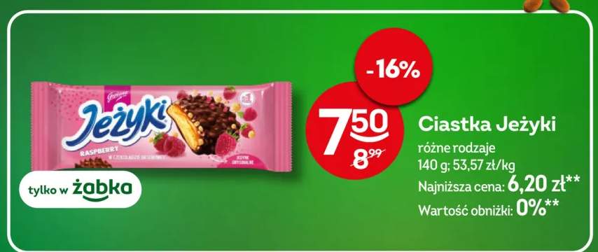 Ciastka Jeżyki Raspberry