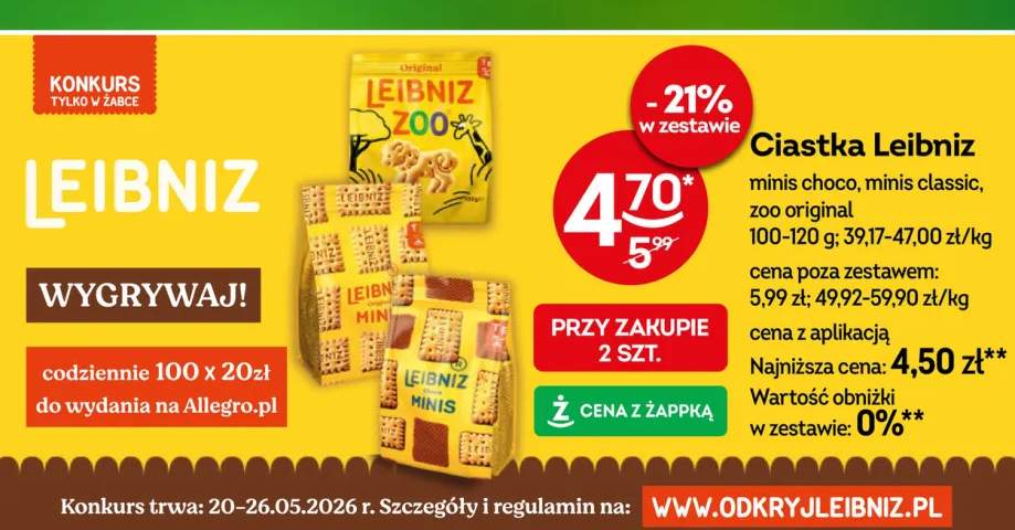 Ciastka Leibniz minis classic 100-120g