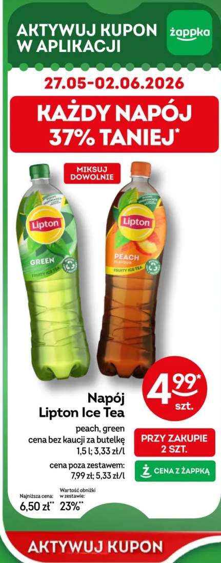 Napój Lipton Ice Tea