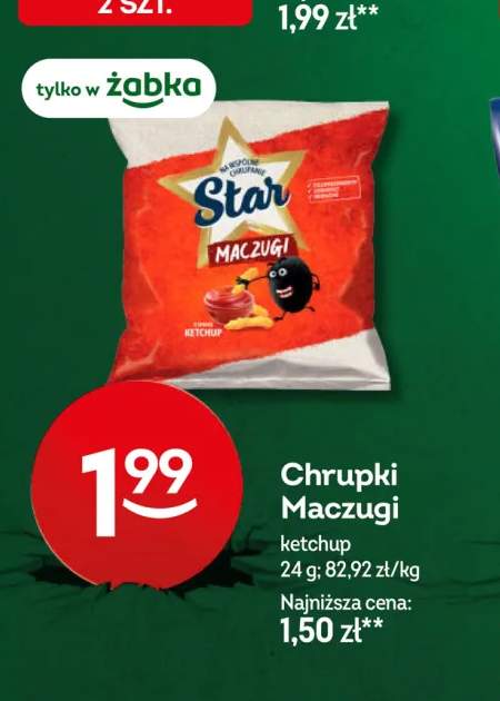 Chrupki Maczugi ketchup