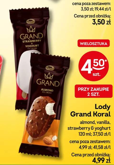 Lody Grand Koral almond