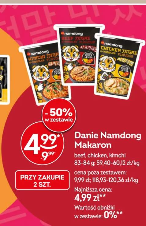 Danie Namdong Makaron kimchi