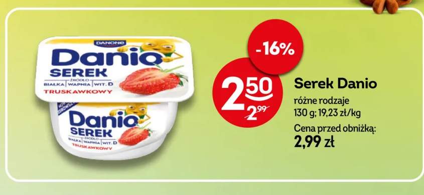 Serek Danio truskawkowy