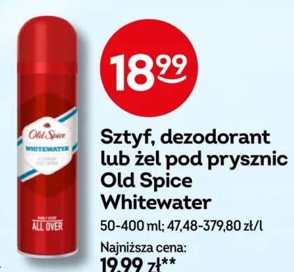 Żel pod prysznic Old Spice Whitewater