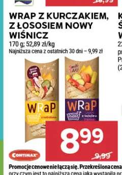 wrap z kurczakiem