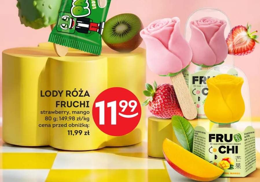 Lody Róża Fruchi mango