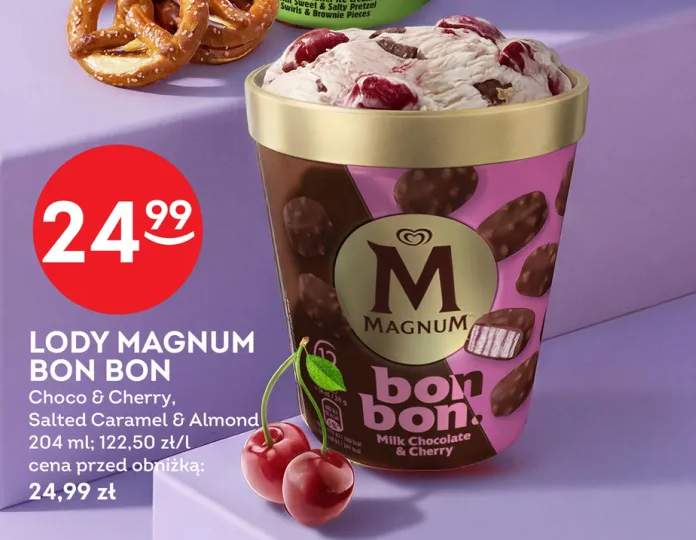 Lody Magnum Bon Bon Choco & Cherry