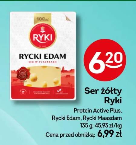 Ser żółty Ryki Maasdam
