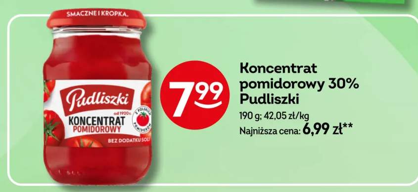 Koncentrat pomidorowy 30% Pudliszki