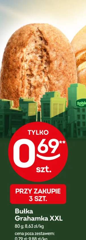 Bułka Grahamka XXL