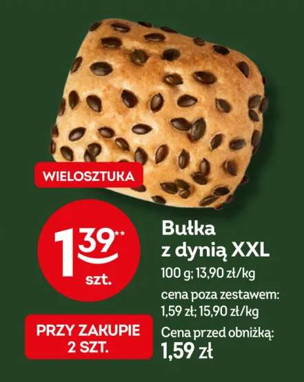Bułka z dynią XXL