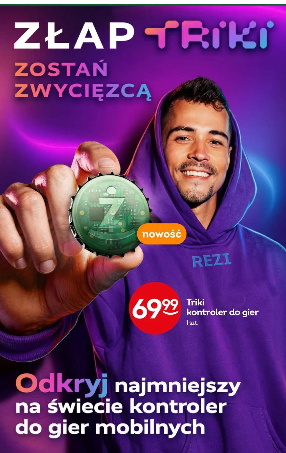 Kontroler do gier mobilnych Triki