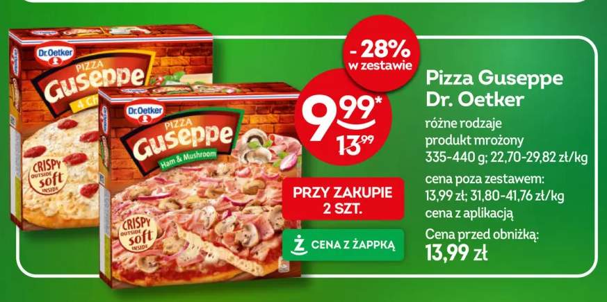 Pizza mrożona Guseppe Ham & Mushroom Dr. Oetker