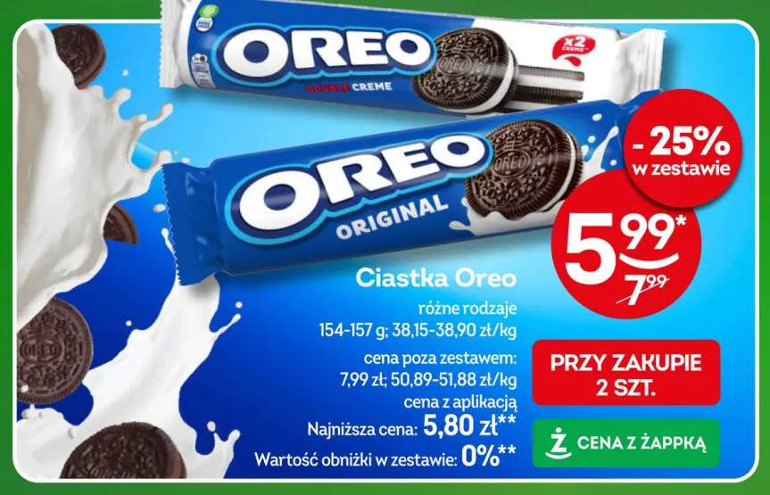Ciastka Oreo Double Creme