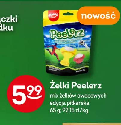 Żelki mix owocowych edycja piłkarska Peelerz