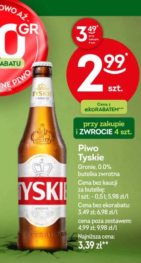 Piwo Tyskie Gronie