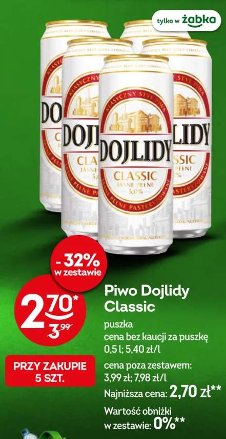 Piwo Dojlidy Classic