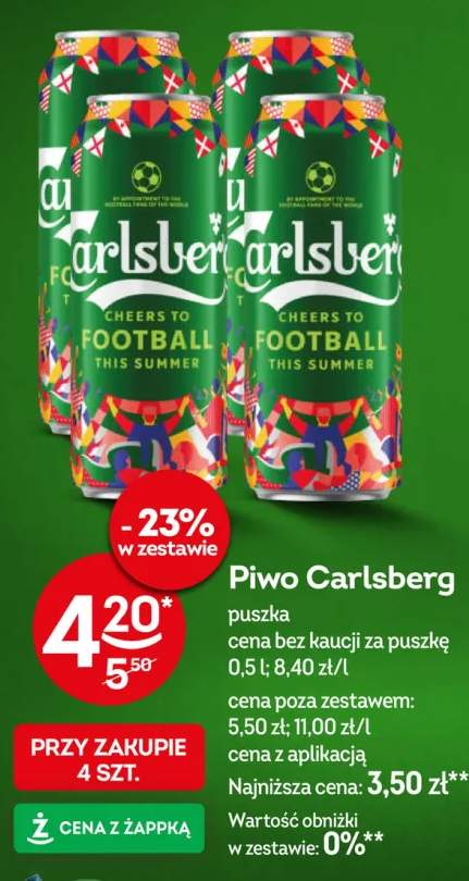 Piwo Carlsberg
