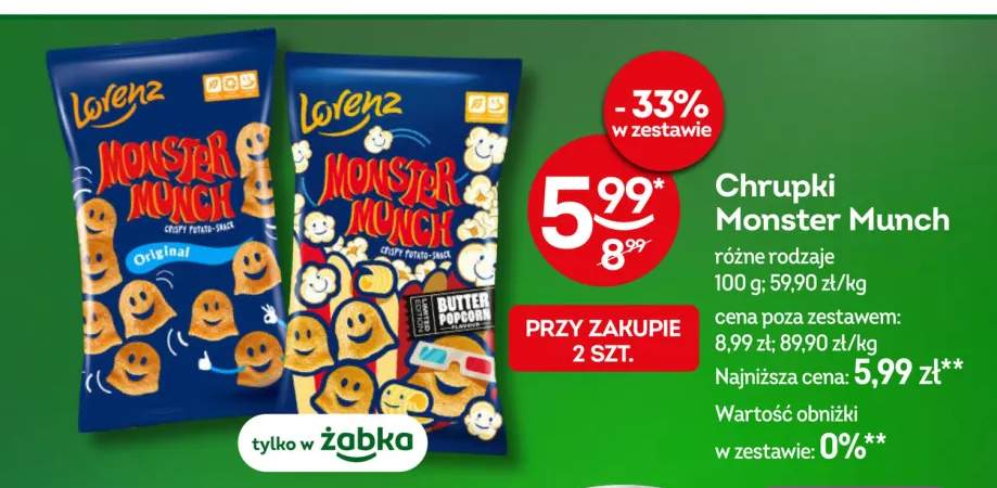 Chrupki Lorenz Monster Munch Original