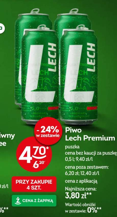 Piwo Lech Premium