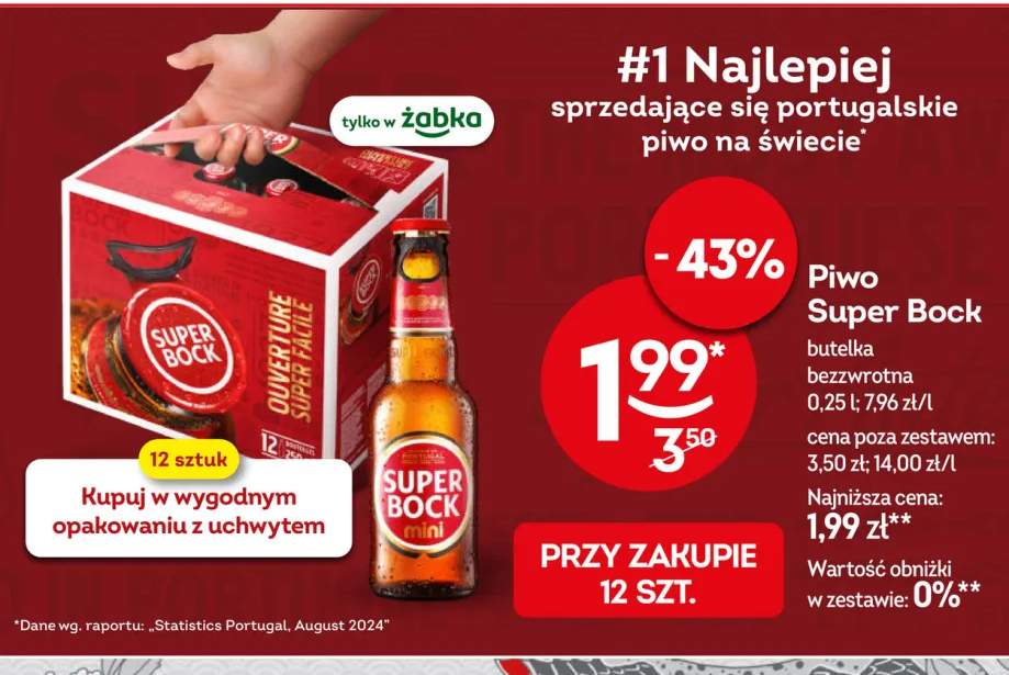 Piwo Super Bock mini