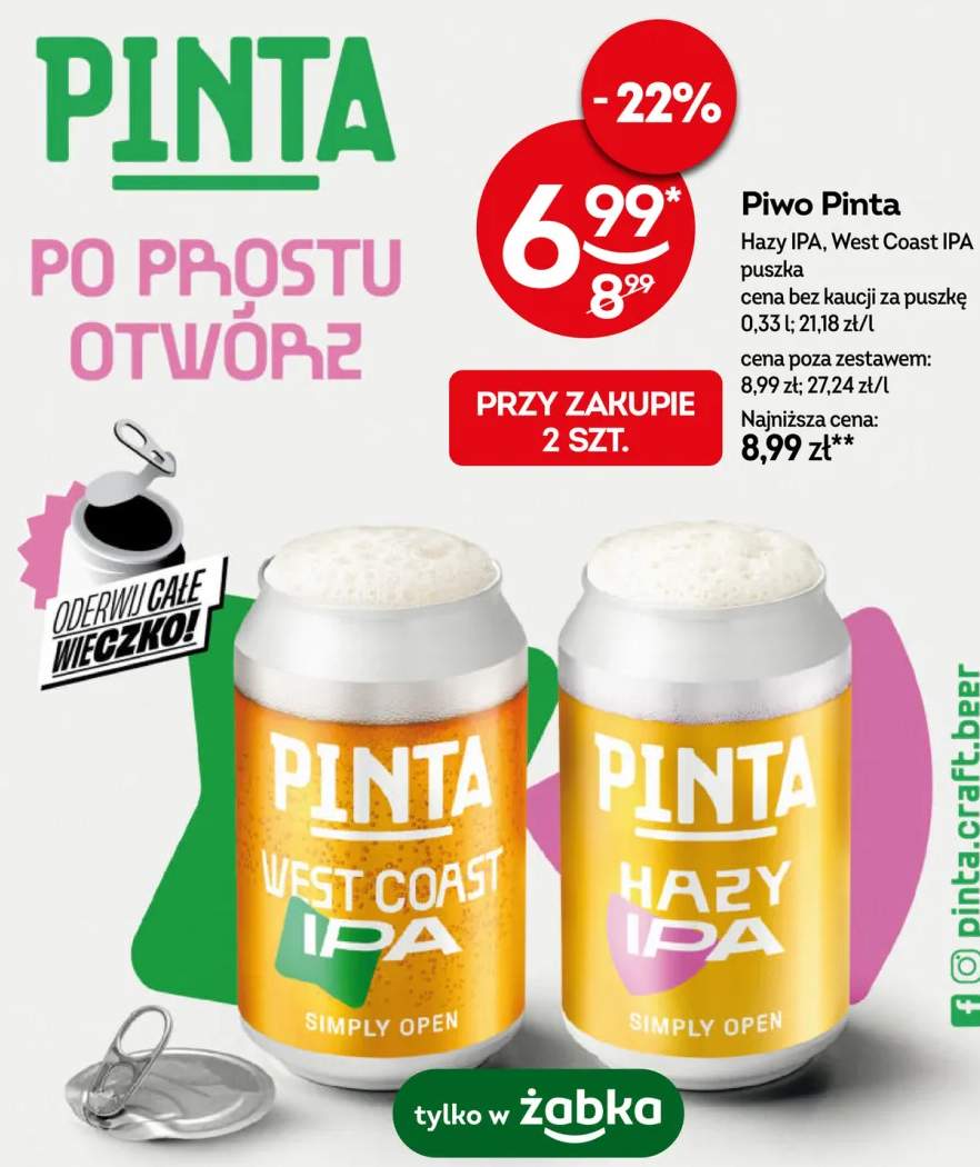 Piwo Pinta Hazy IPA