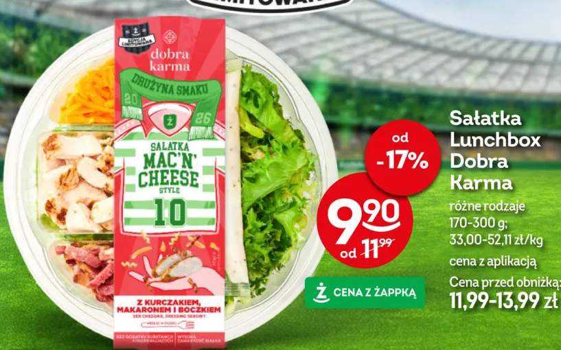 Sałatka Lunchbox Dobra Karma Mac'n' Cheese Style